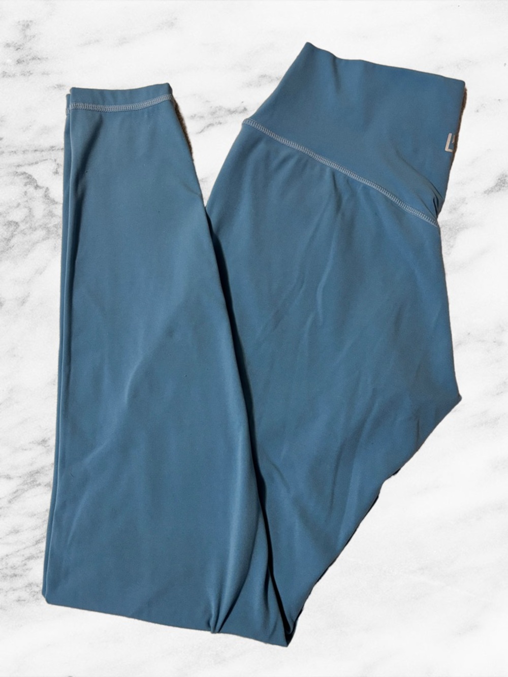 BuffBunny Slate Blue High-Waist Leggings